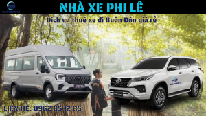 Dịch vụ thuê xe đi Buôn Đôn giá rẻ