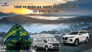 Thuê xe Buôn Ma Thuột đi Đà Lạt giá rẻ